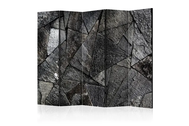 Rumsavdelare Pavement Tiles Grey II 225x172 cm - Artgeist sp. z o. o. — Artgeist sp. z o. o.