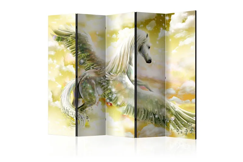Rumsavdelare - Pegasus (Yellow) II 225x172 - Artgeist sp. z o. o. — Artgeist sp. z o. o.