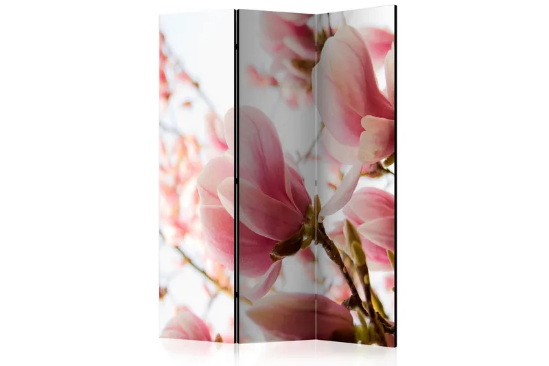 Rumsavdelare - Pink magnolia 135x172 - Artgeist sp. z o. o. — Artgeist sp. z o. o.