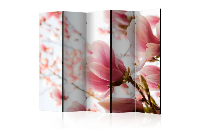 Rumsavdelare - Pink magnolia II 225x172 - Artgeist sp. z o. o. — Artgeist sp. z o. o.