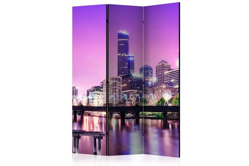 Rumsavdelare Purple Melbourne 135x172 cm - Artgeist sp. z o. o. — Artgeist sp. z o. o.