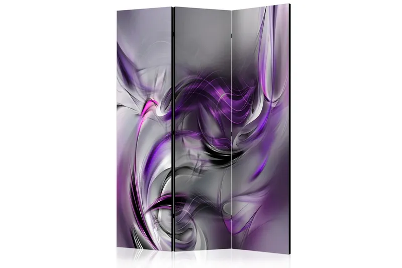 Rumsavdelare - Purple Swirls II 135x172 - Artgeist sp. z o. o. — Artgeist sp. z o. o.