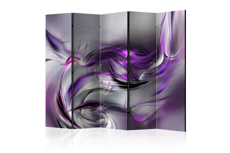 Rumsavdelare - Purple Swirls II II 225x172 - Artgeist sp. z o. o. — Artgeist sp. z o. o.