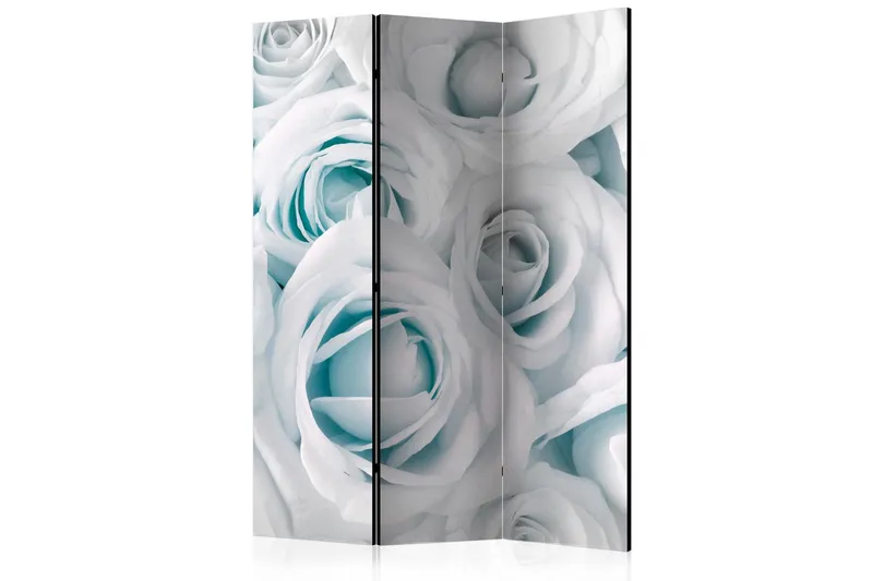 Rumsavdelare Satin Rose Turquoise 135x172 cm - Artgeist sp. z o. o. — Artgeist sp. z o. o.