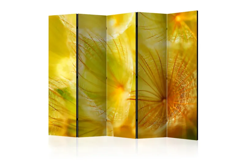 Rumsavdelare - Soft dandelion flower II 225x172 - Artgeist sp. z o. o. — Artgeist sp. z o. o.