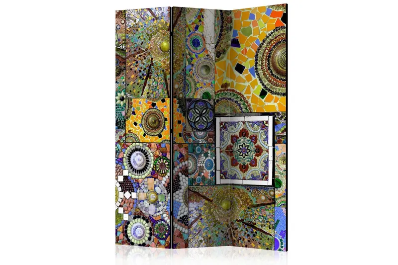 Rumsavdelare - Solar Mosaic 135x172 - Artgeist sp. z o. o. — Artgeist sp. z o. o.