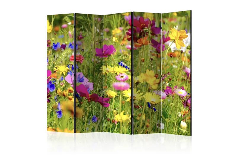 Rumsavdelare Summer Flowers II 225x172 cm - Artgeist sp. z o. o. — Artgeist sp. z o. o.