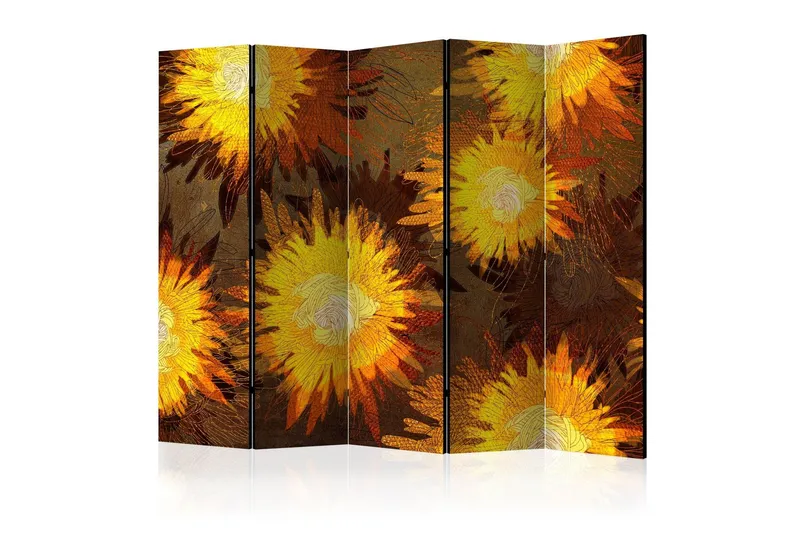Rumsavdelare Sunflower Dance II 225x172 cm - Artgeist sp. z o. o. — Artgeist sp. z o. o.