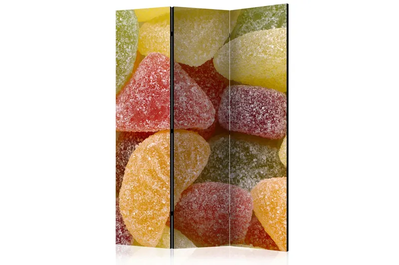Rumsavdelare Tasty Fruit Jellies 135x172 cm - Artgeist sp. z o. o. — Artgeist sp. z o. o.