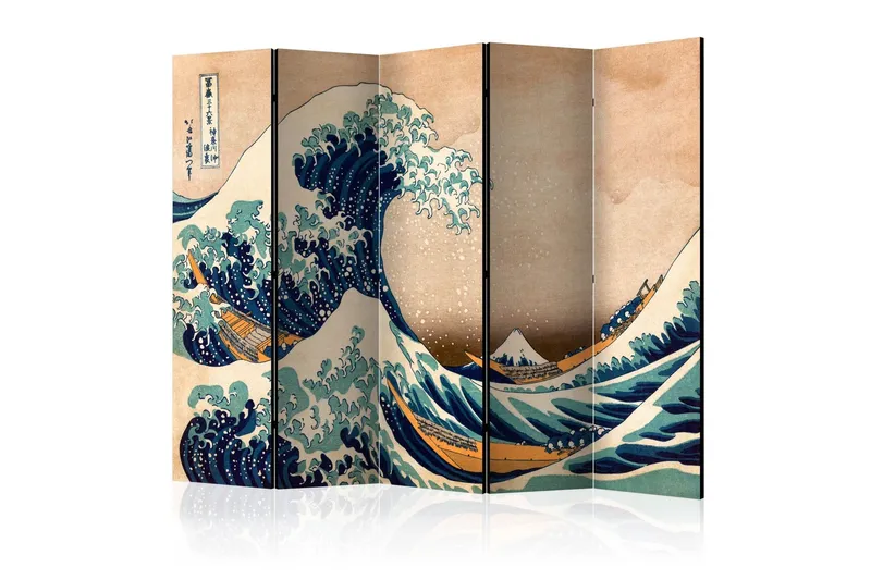 Rumsavdelare - The Great Wave off Kanagawa 225x172 - Artgeist sp. z o. o. — Artgeist sp. z o. o.