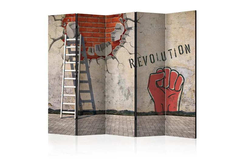 Rumsavdelare - The invisible hand revolution 225x172 - Artgeist sp. z o. o. — Artgeist sp. z o. o.