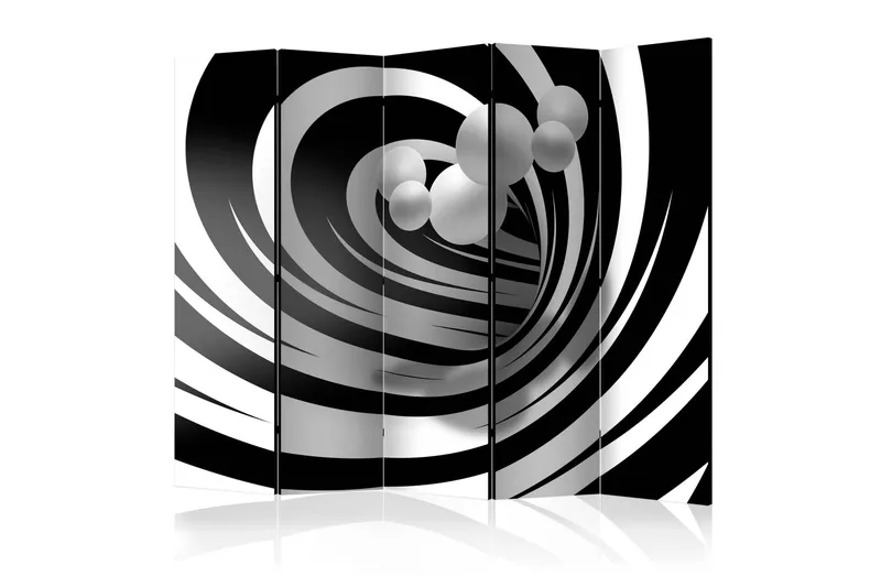 Rumsavdelare - Twisted In Black & White II 225x172 - Artgeist sp. z o. o. — Artgeist sp. z o. o.