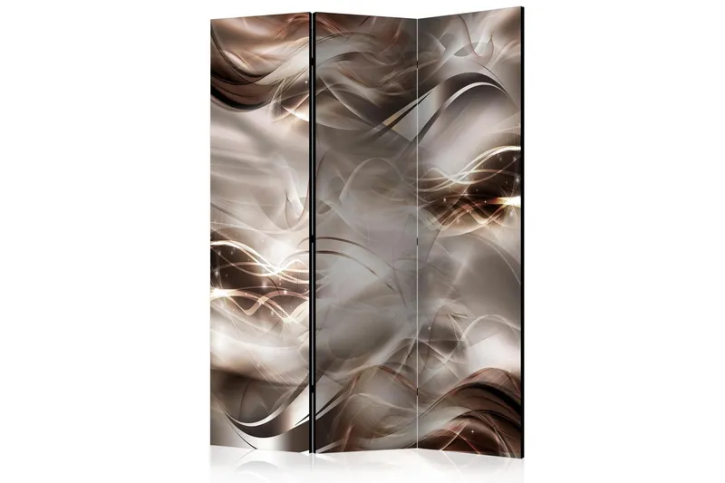 Rumsavdelare - Umber Waves 135x172 - Artgeist sp. z o. o. — Artgeist sp. z o. o.