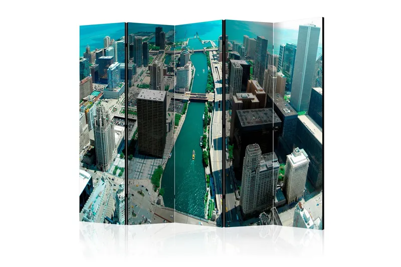 Rumsavdelare - Urban architecture of Chicago II 225x172 - Artgeist sp. z o. o. — Artgeist sp. z o. o.
