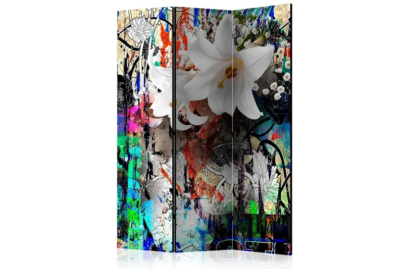 Rumsavdelare - Urban Lily 135x172 - Artgeist sp. z o. o. — Artgeist sp. z o. o.