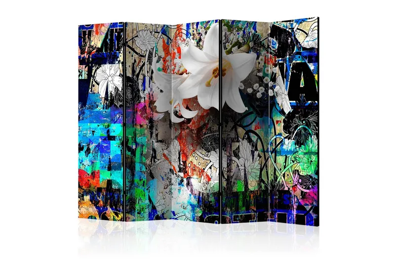 Rumsavdelare - Urban Lily II 225x172 - Artgeist sp. z o. o. — Artgeist sp. z o. o.
