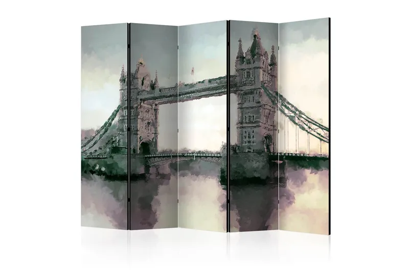 Rumsavdelare - Victorian Tower Bridge II 225x172 - Artgeist sp. z o. o. — Artgeist sp. z o. o.