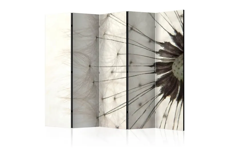 Rumsavdelare - White Dandelion II 225x172 - Artgeist sp. z o. o. — Artgeist sp. z o. o.
