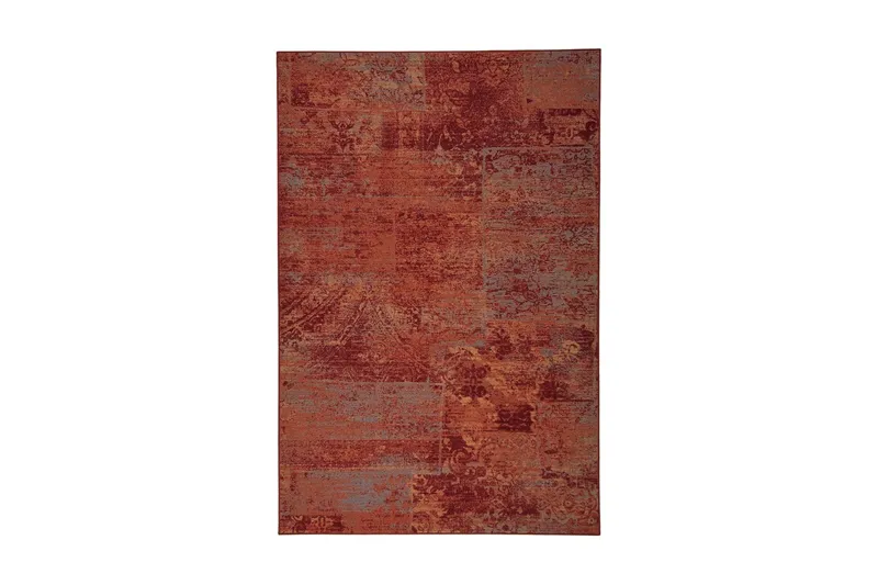 Rustiikki Matta 160x230 cm Röd-orange - Vm Carpet — VM Carpet