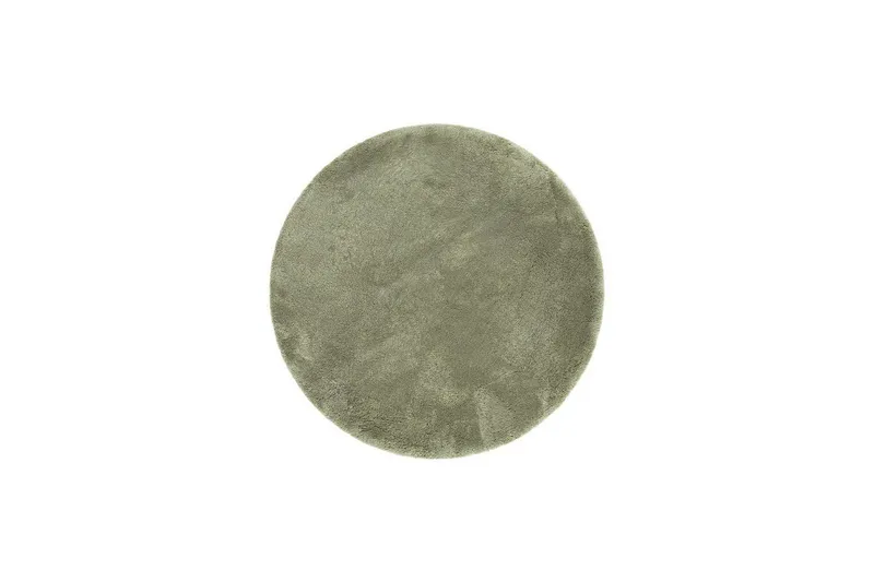 Ryamatta Royal Deluxe Rund - 120x120 cm, Green — KM Home