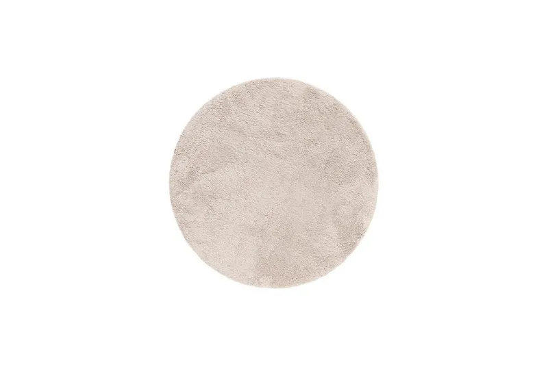 Ryamatta Royal Deluxe Rund - 160x160 cm, Greige — KM Home
