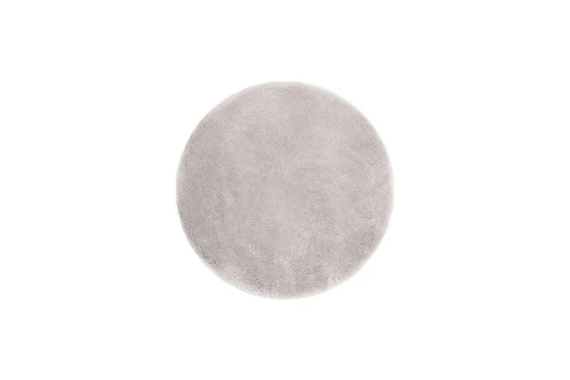 Ryamatta Royal Deluxe Rund - 160x160 cm, Silver — KM Home