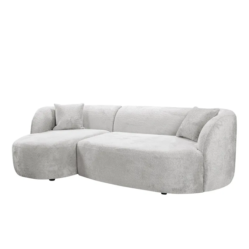 Rylian 3-sits Soffa med divan - ljusgrå (Art.nr 3433604) — ljusgrå