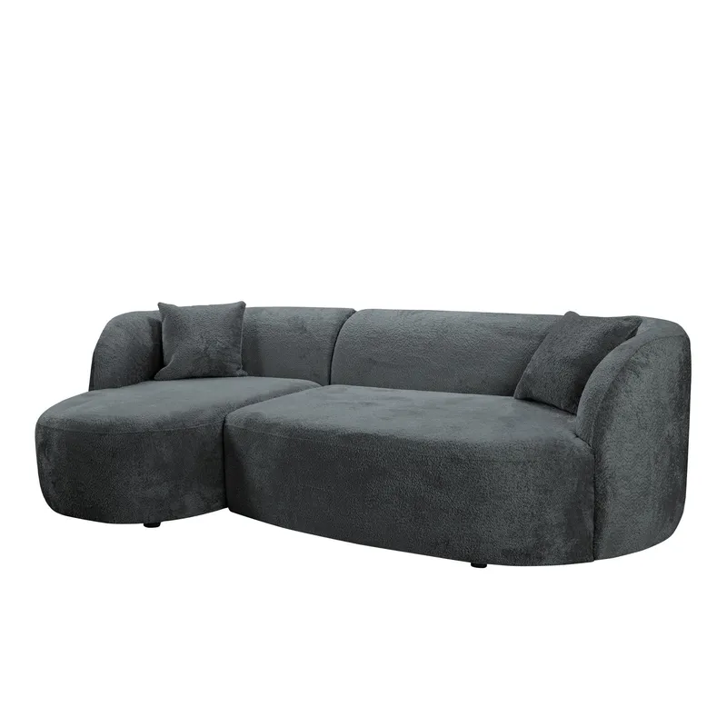 Rylian 3-sits Soffa med divan - mörkgrå (Art.nr 3433608) — mörkgrå