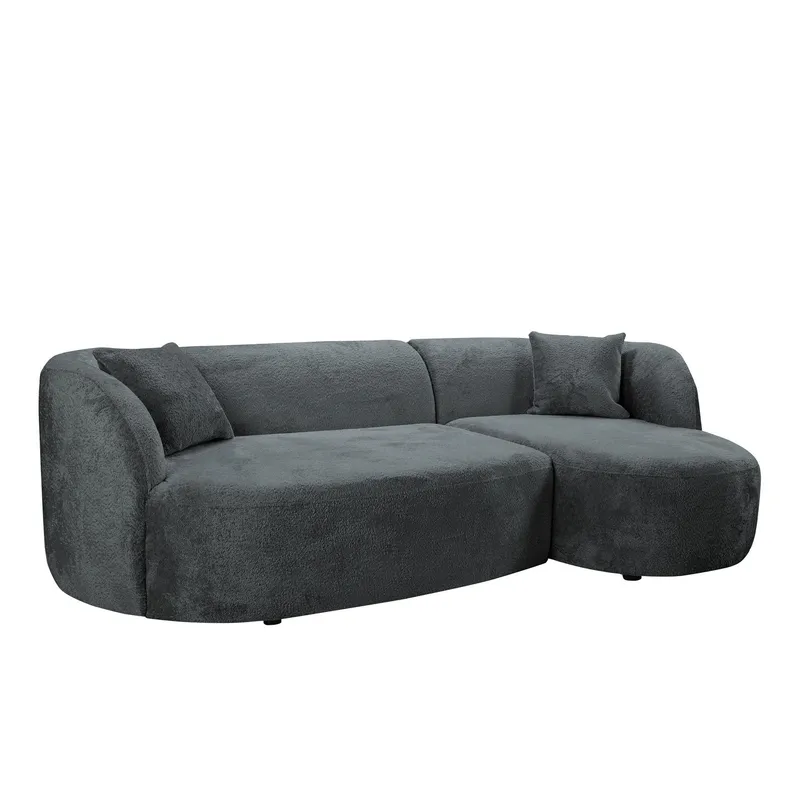Rylian 3-sits Soffa med divan - mörkgrå (Art.nr 3433602) — mörkgrå