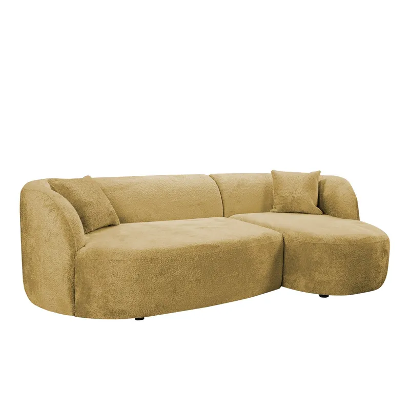 Rylian 3-sits Soffa med divan - senapsgul (Art.nr 3433600) — senapsgul