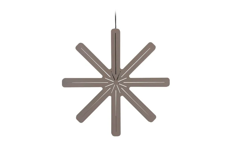 Säfsen Adventsstjärna / Jullampa 60 cm - Mocca — Venture Home