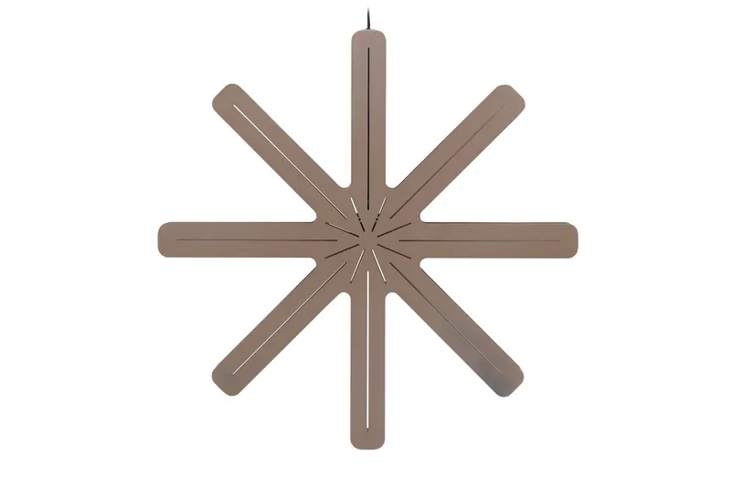 Säfsen Adventsstjärna / Jullampa 80 cm - Mocca — Venture Home