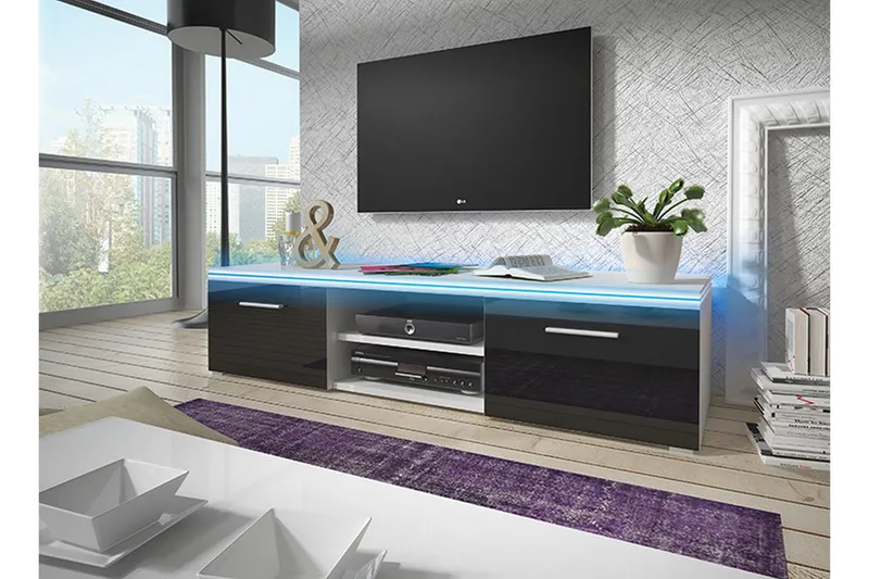 Sahra TV-Bänk 150 cm - Vit — Vit
