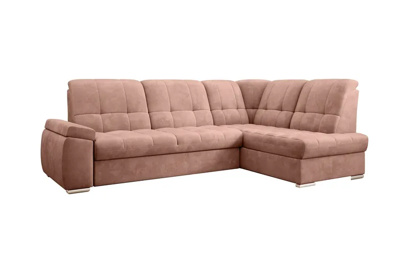 Sajana Bäddsoffa m. Schäslong 3-sits - Rosa (Art.nr 1722550) — Rosa