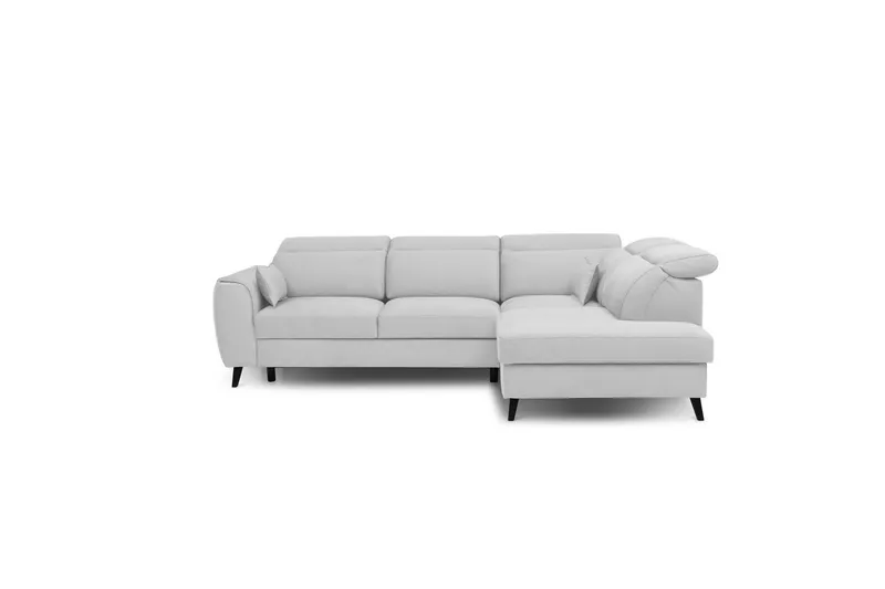 Sajda Bäddsoffa m. Schäslong 3-sits - Grå (Art.nr 1722245) — Grå