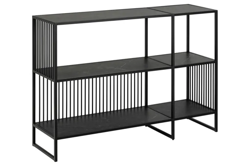 Saklani Bokhylla 120 cm - Svart — Svart