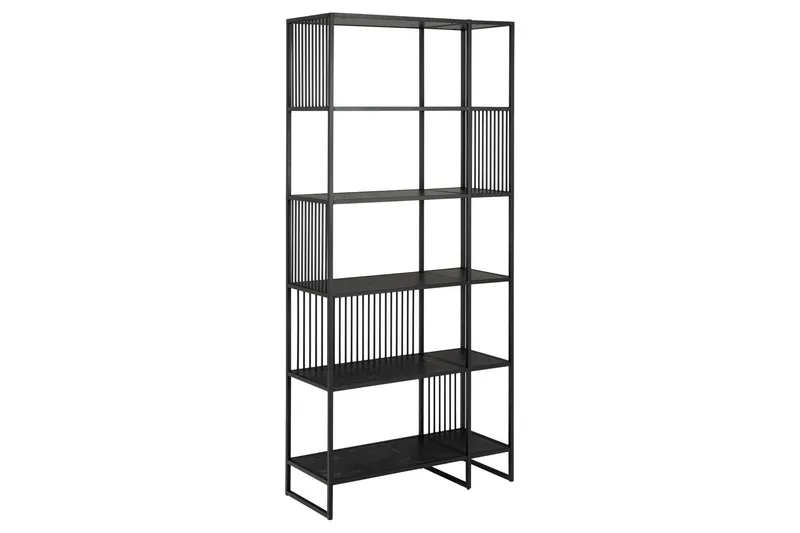 Saklani Bokhylla 85 cm - Svart — Svart