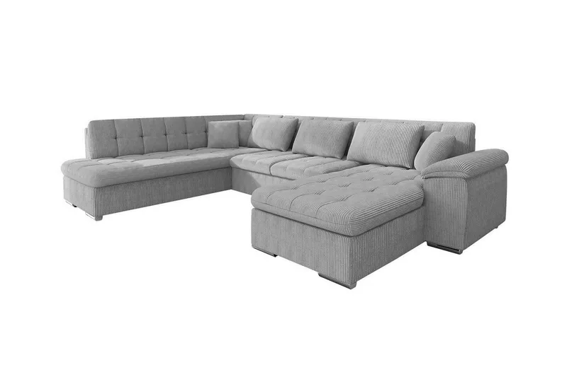 Sakri 5-sits Hörnbäddsoffa Light grey/Dark grey (Art.nr 3023344)