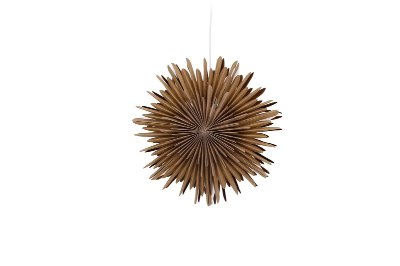 Sälen Adventsstjärna / Jullampa 35 cm - Brun — Venture Home