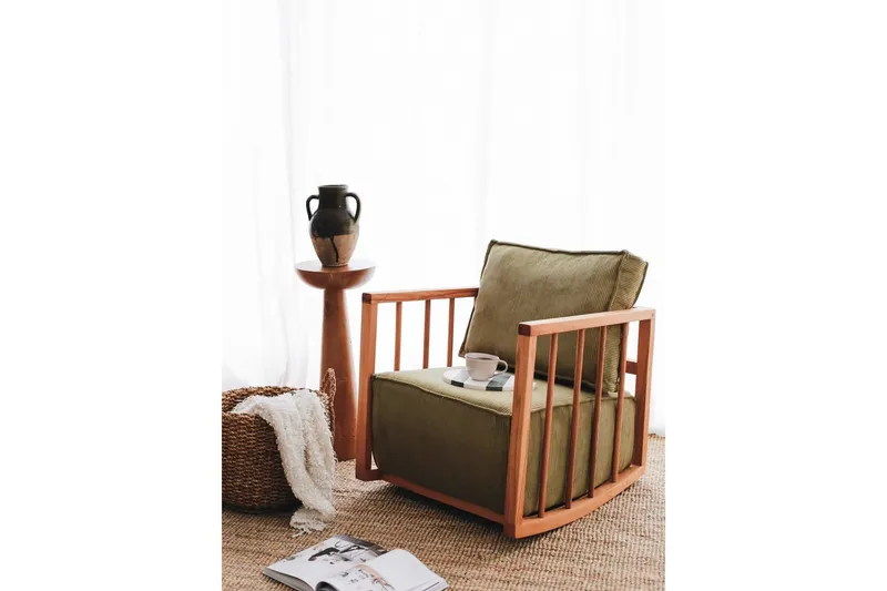 Sallanan Fåtölj - Khaki — Khaki