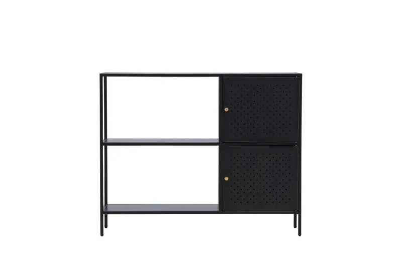 Salta Garderob 100x75 cm - Svart — Venture Home
