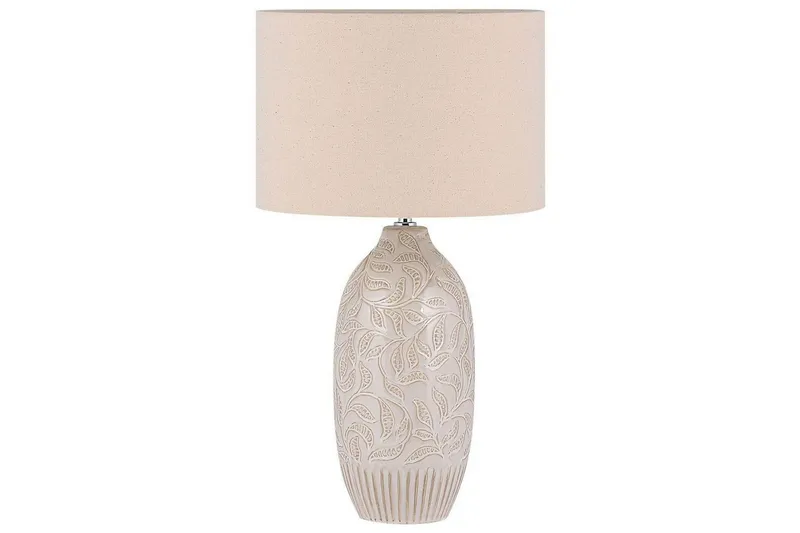 Salza Bordslampa 57 cm E27 - Beige — Beige