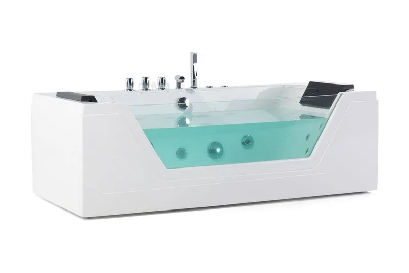 Samana Bubbelbadkar 174 cm - Vit — Vit