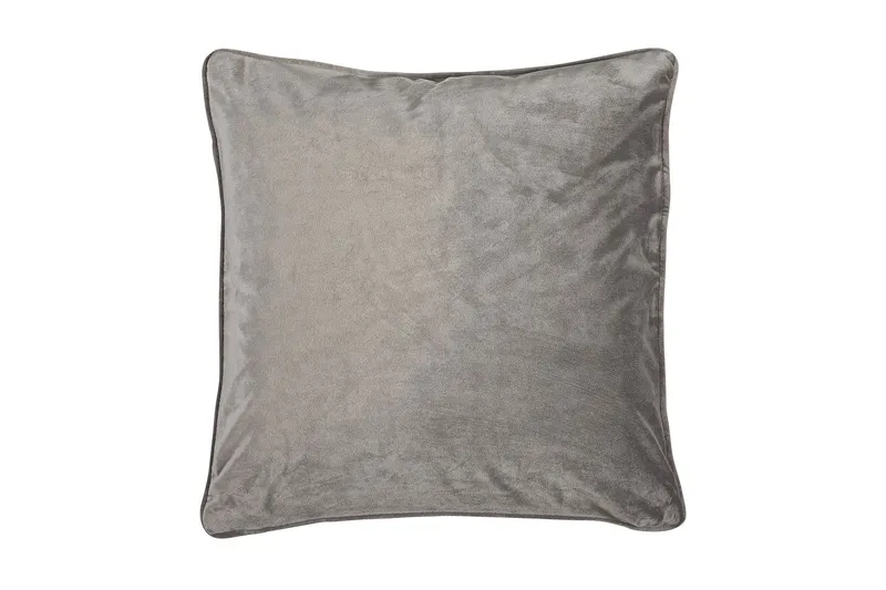 Sameta Kuddfodral 45x45 cm Sammet - Grå (Art.nr 187511) — Fondaco