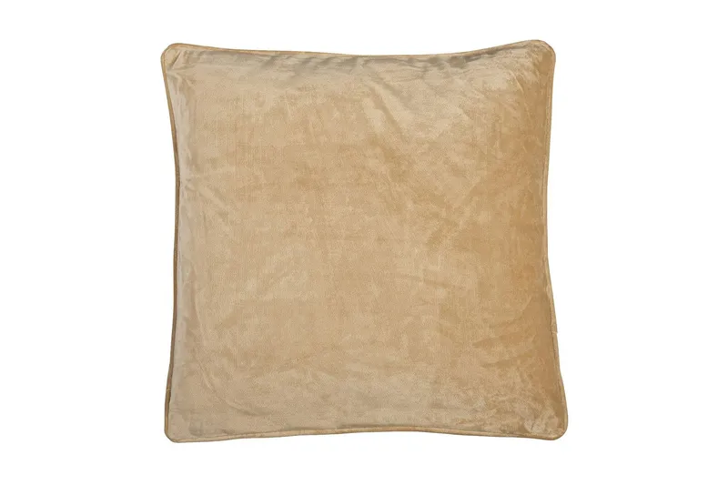 Sameta Kuddfodral 45x45 cm Sammet - Guld — Fondaco