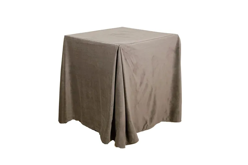Sammet Sängkappa 90x200 cm - Beige — Beige