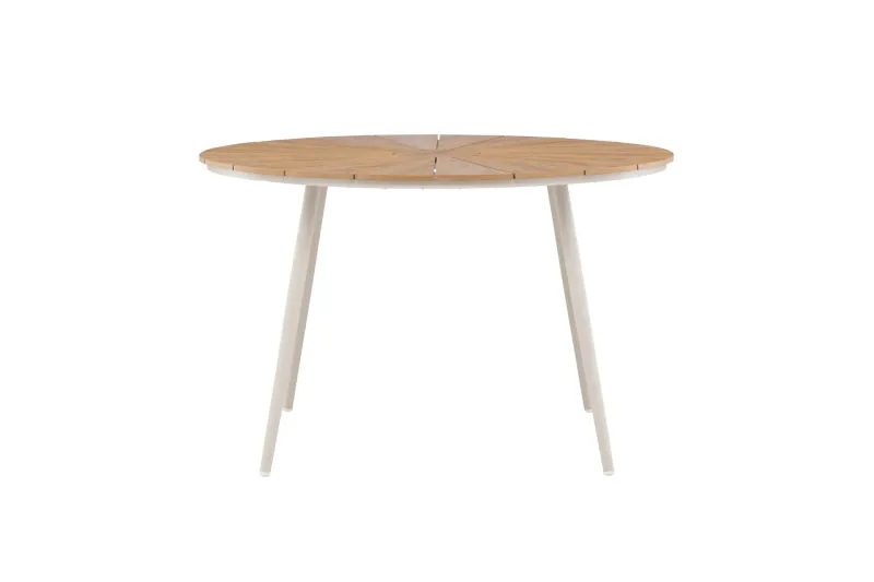San Vito Matbord Utomhus 120 cm - Beige — Venture Home