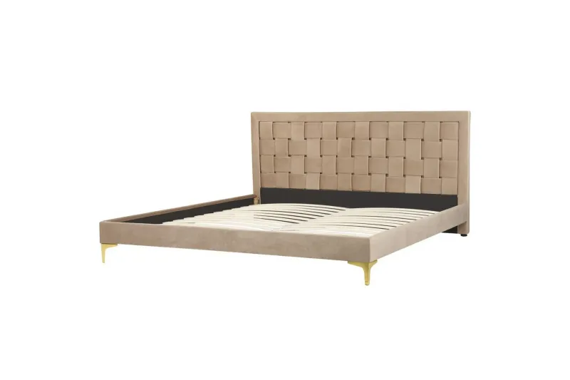 Säng med lamellram Limoux - Taupe, 180x200 cm — Taupe, 180x200 cm