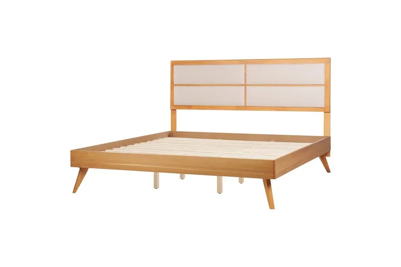 Säng med lamellram Poissy - Ljus trä, beige, 180x200 cm — Ljus trä, beige, 180x200 cm