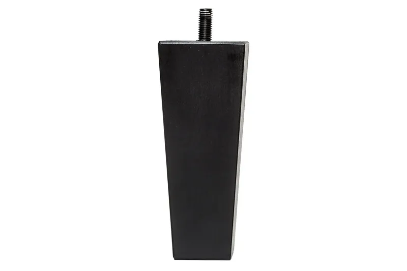 Sängben 15 cm 4-pack - Svart — Svart